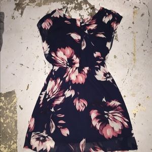 Floral print dress